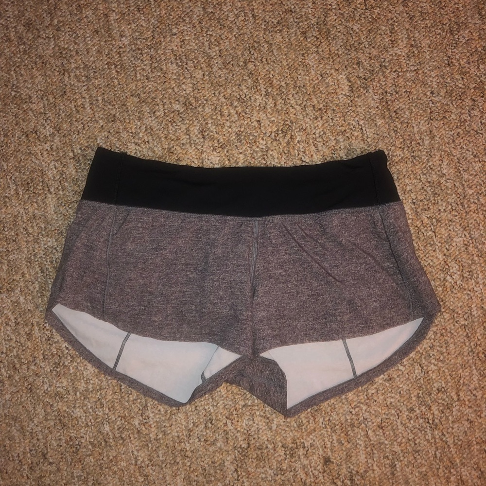 Luluemon speed up shorts size 6